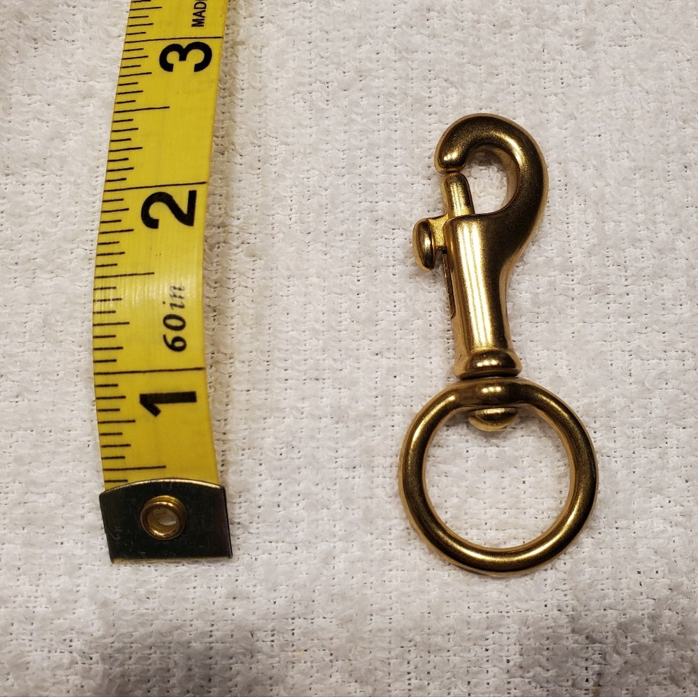 Coach Replacement Brass Snap Hook For Purse Strap